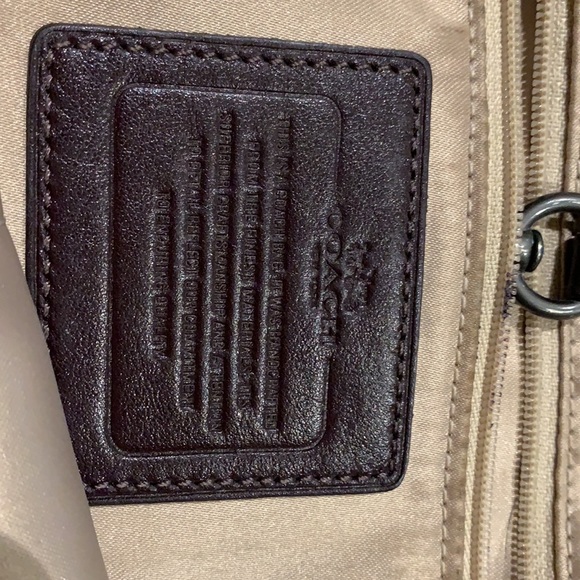 Coach Leather Tote - Picture 2 of 2